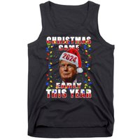 Funny Trump Christmas Came Early Voter Political Tank Top