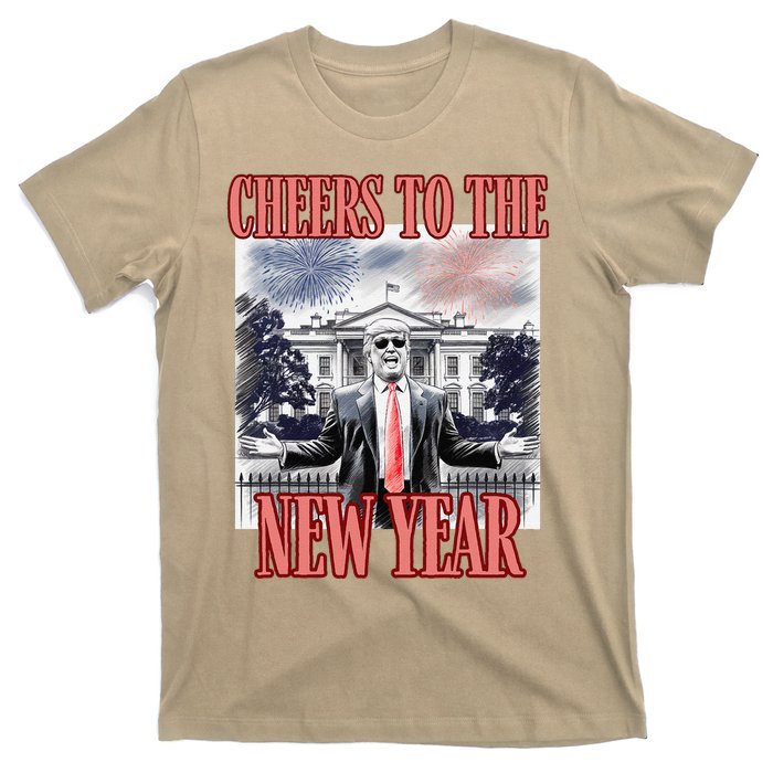 Funny Trump Cheers To The New Year Fireworks Outlaw Won T-Shirt