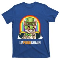 Funny Toyger Cat Lepurrchaun St Patricks Day Gift T-Shirt