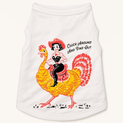 Funny Thanksgiving Cluck Around And Find Out Doggie Tank