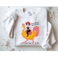 Funny Thanksgiving Cluck Around And Find Out Sweatshirt