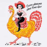 Funny Thanksgiving Cluck Around And Find Out Youth Performance Sprint T-Shirt