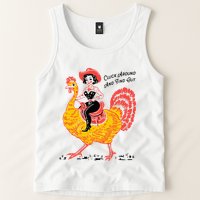 Funny Thanksgiving Cluck Around And Find Out Tank Top