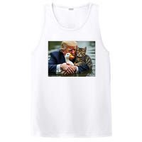 Funny Trump Cat And Duck Memes Christmas Halloween Vote Sign PosiCharge Competitor Tank