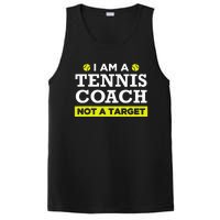 Funny Tennis Coach Gift Not A Target PosiCharge Competitor Tank