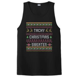 Funny Tachy Christmas Sweater Medical Cardiac Icu Nurse Ugly PosiCharge Competitor Tank