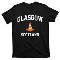 Funny Traffic Cone Glasgow Scotland T-Shirt