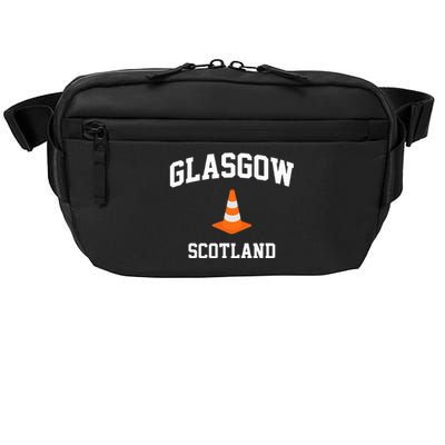 Funny Traffic Cone Glasgow Scotland Crossbody Pack