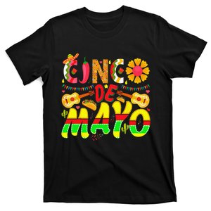 funny taco Cinco De Mayo Lets Fiesta Squad 5 De Mayo Mexican T-Shirt