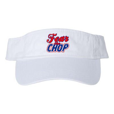 Fear The Chop Legendary Atlanta Baseball Valucap Bio-Washed Visor