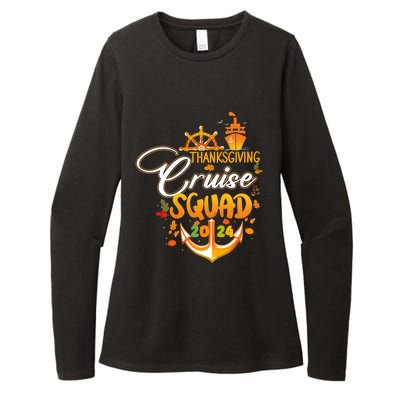 Family Thanksgiving Cruise 2024 Autumn Cruise Squad Matching Gift Womens CVC Long Sleeve Shirt