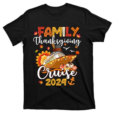 Family Thanksgiving Cruise 2024 Matching Family Team T-Shirt