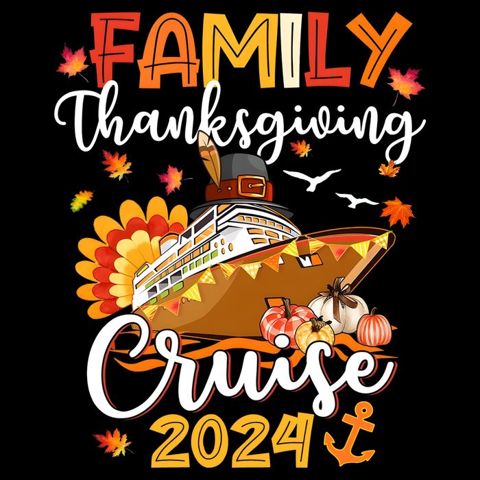 Family Thanksgiving Cruise 2024 Matching Family Team 16 in Basic Backpack