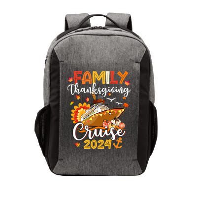Family Thanksgiving Cruise 2024 Matching Family Team Vector Backpack