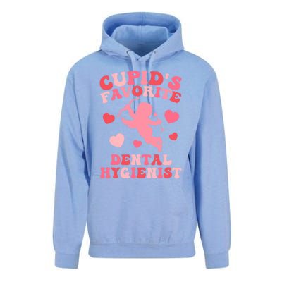 Funny Tooth Cupid's Favorite Dental Hygienist Valentines Cute Gift Unisex Surf Hoodie