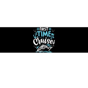 First Time Cruiser First Cruise Ship Vacation Trip 2024 Bumper Sticker