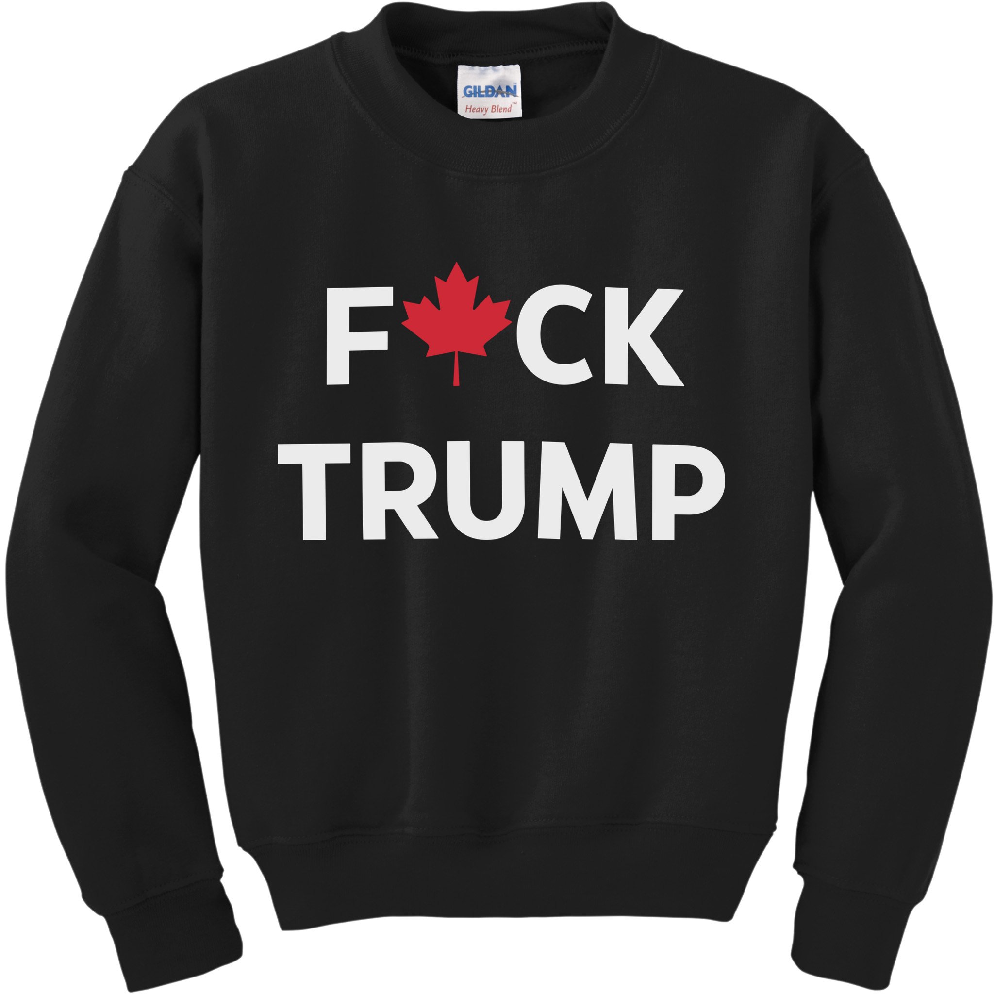 Fuck Trump Canada Kids Sweatshirt