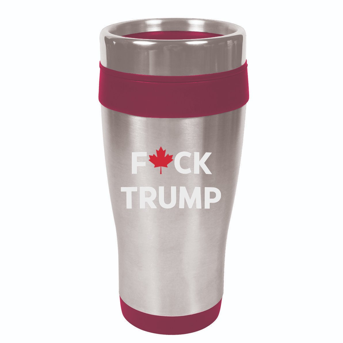 Fuck Trump Canada 16oz Travel Tumbler