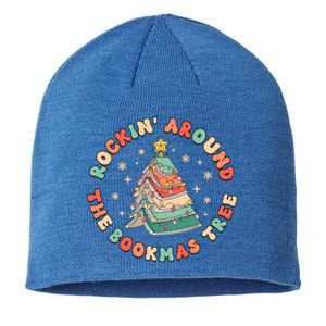 Funny Teacher Christmas Book The Bookmas Tree Book Lover Great Gift Sustainable Beanie