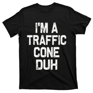 Funny Traffic Cone Halloween Outfit T-Shirt