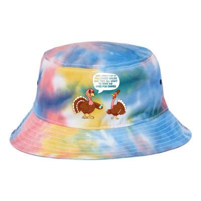 Funny Thanksgiving Cute Lil Turkey Boys Gifts Tie Dye Newport Bucket Hat