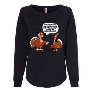 Funny Thanksgiving Cute Lil Turkey Boys Gifts Womens California Wash Sweatshirt