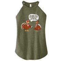 Funny Thanksgiving Cute Lil Turkey Boys Gifts Women's Perfect Tri Rocker Tank