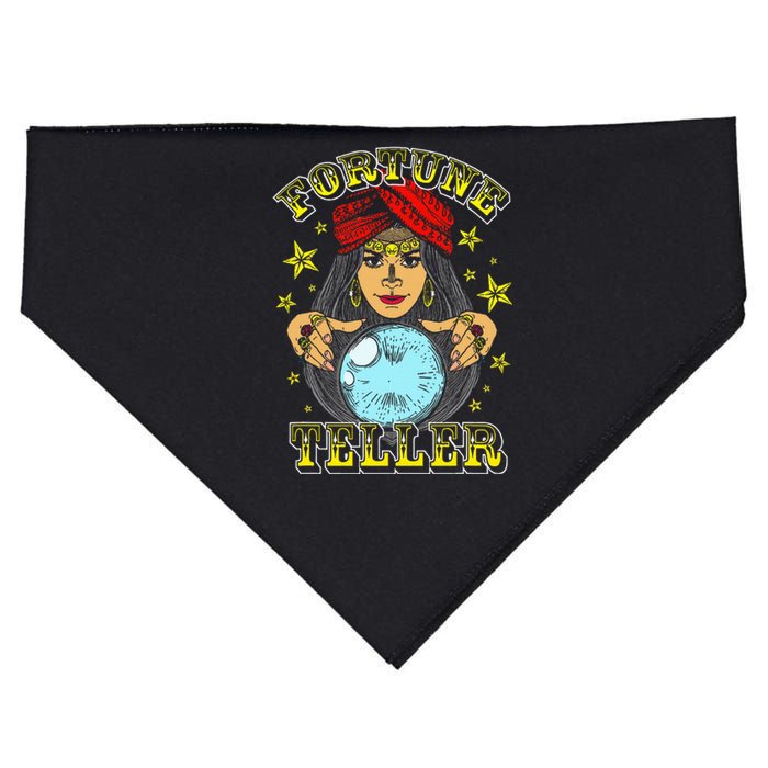 Fortune Teller Costume Circus Staff Vintage Carnival Theme USA-Made Doggie Bandana