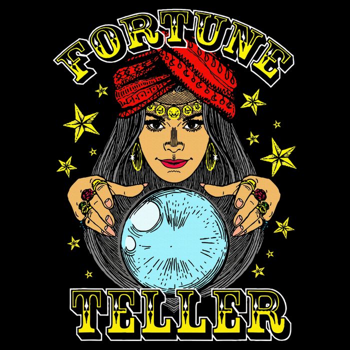 Fortune Teller Costume Circus Staff Vintage Carnival Theme Womens Tank Top