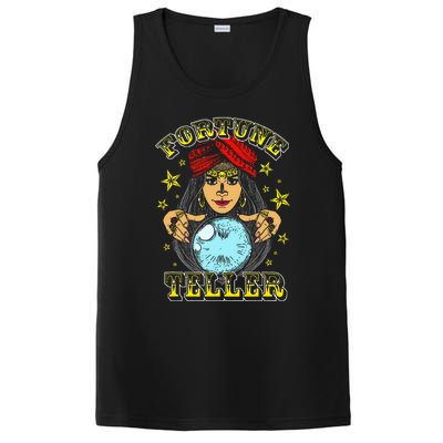 Fortune Teller Costume Circus Staff Vintage Carnival Theme PosiCharge Competitor Tank