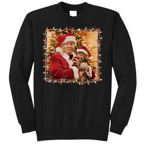 Funny Trump Christmas Sweater For Cat Lovers Sweatshirt