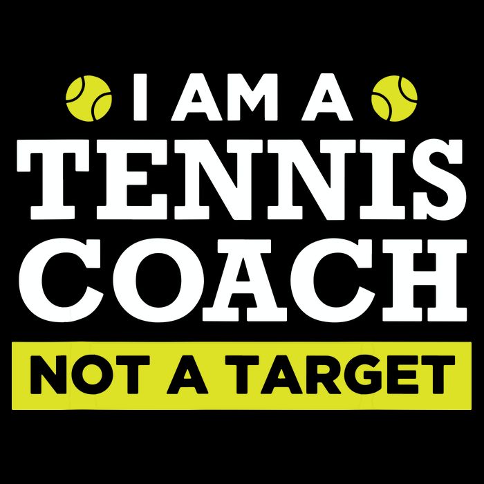 Funny Tennis Coach Gift Not A Target Impact Tech Backpack