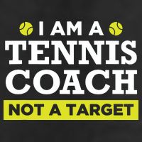 Funny Tennis Coach Gift Not A Target Hat