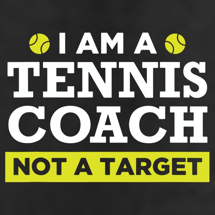 Funny Tennis Coach Gift Not A Target Hat