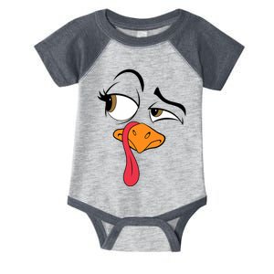 Funny Turkey Cool Turkey Thanksgiving Costume Infant Baby Jersey Bodysuit