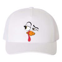 Funny Turkey Cool Turkey Thanksgiving Costume Yupoong Adult 5-Panel Trucker Hat