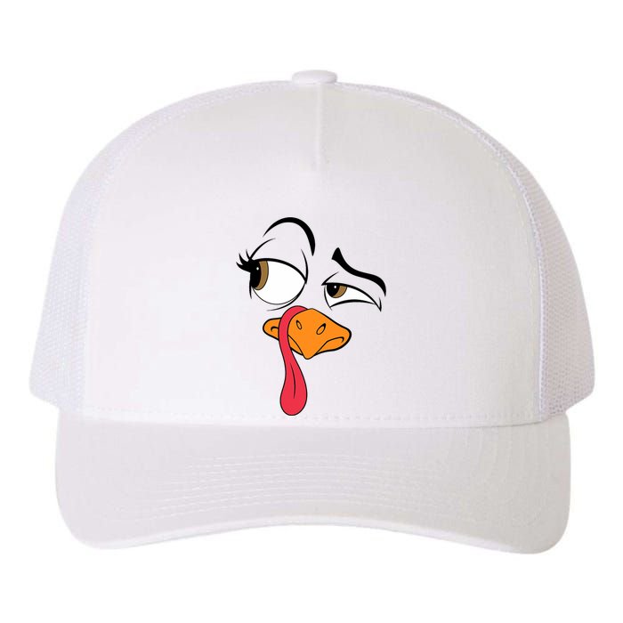 Funny Turkey Cool Turkey Thanksgiving Costume Yupoong Adult 5-Panel Trucker Hat