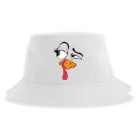 Funny Turkey Cool Turkey Thanksgiving Costume Sustainable Bucket Hat