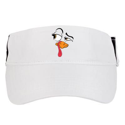 Funny Turkey Cool Turkey Thanksgiving Costume Adult Drive Performance Visor