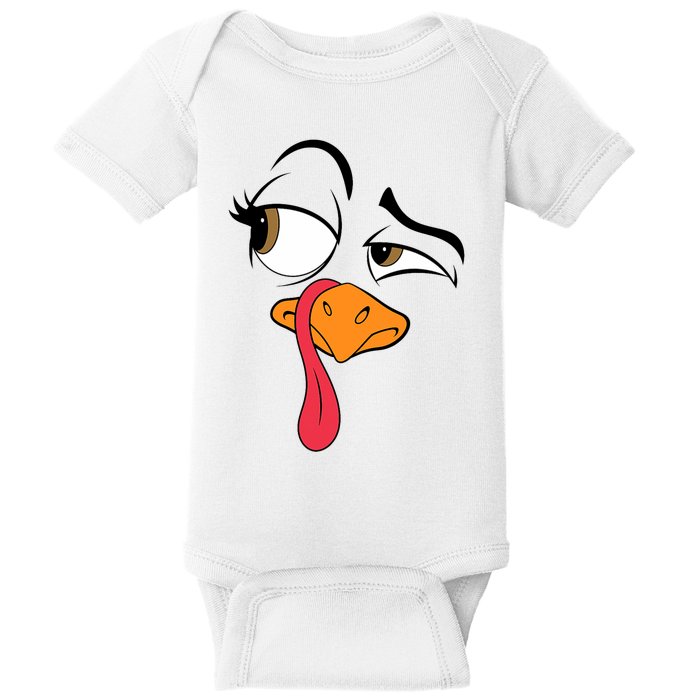 Funny Turkey Cool Turkey Thanksgiving Costume Baby Bodysuit