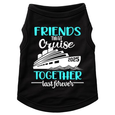 Friends That Cruise Together Last Forever 2025 Doggie Tank