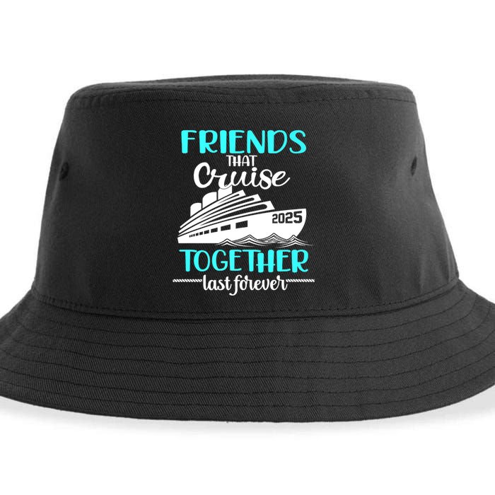 Friends That Cruise Together Last Forever 2025 Sustainable Bucket Hat