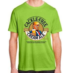 Funny Trump Cackle Free Cream Ale Beer Pun Adult ChromaSoft Performance T-Shirt