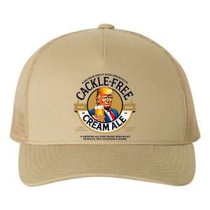 Funny Trump Cackle Free Cream Ale Beer Pun Yupoong Adult 5-Panel Trucker Hat