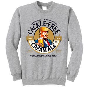 Funny Trump Cackle Free Cream Ale Beer Pun Sweatshirt