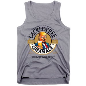 Funny Trump Cackle Free Cream Ale Beer Pun Tank Top