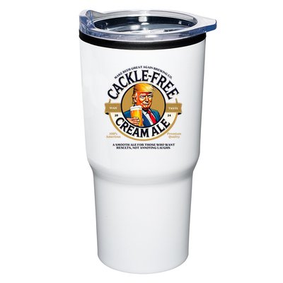 Funny Trump Cackle Free Cream Ale Beer Pun Tumbler