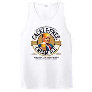 Funny Trump Cackle Free Cream Ale Beer Pun PosiCharge Competitor Tank