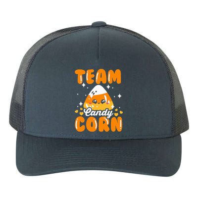 Funny Team Candy Corn Halloween Costume Yupoong Adult 5-Panel Trucker Hat