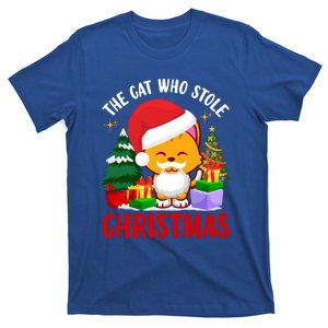 Funny The Cat Who Stole Christmas Great Gift T-Shirt